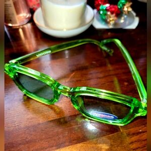 Lime Green Sunglasses